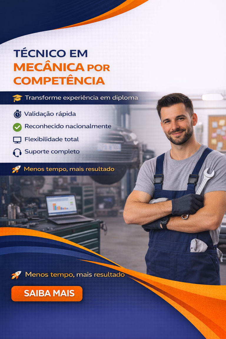 Certificação em mecânica por competência