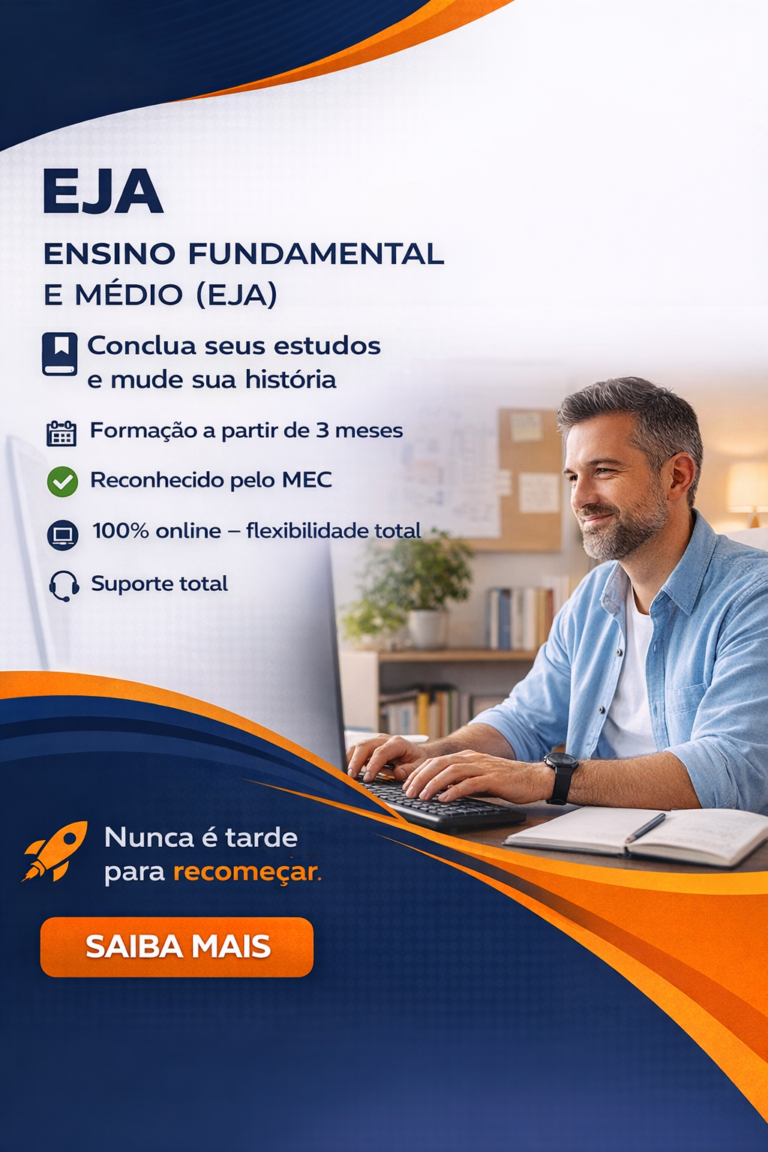 Conclua seus estudos com EJA