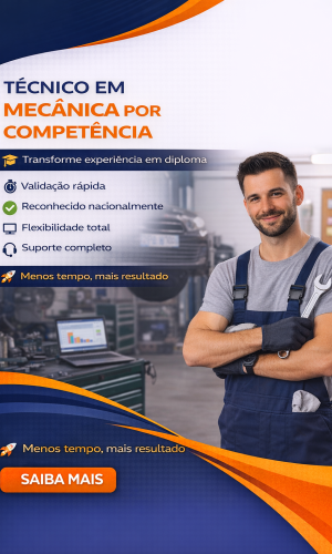 Certificação em mecânica por competência